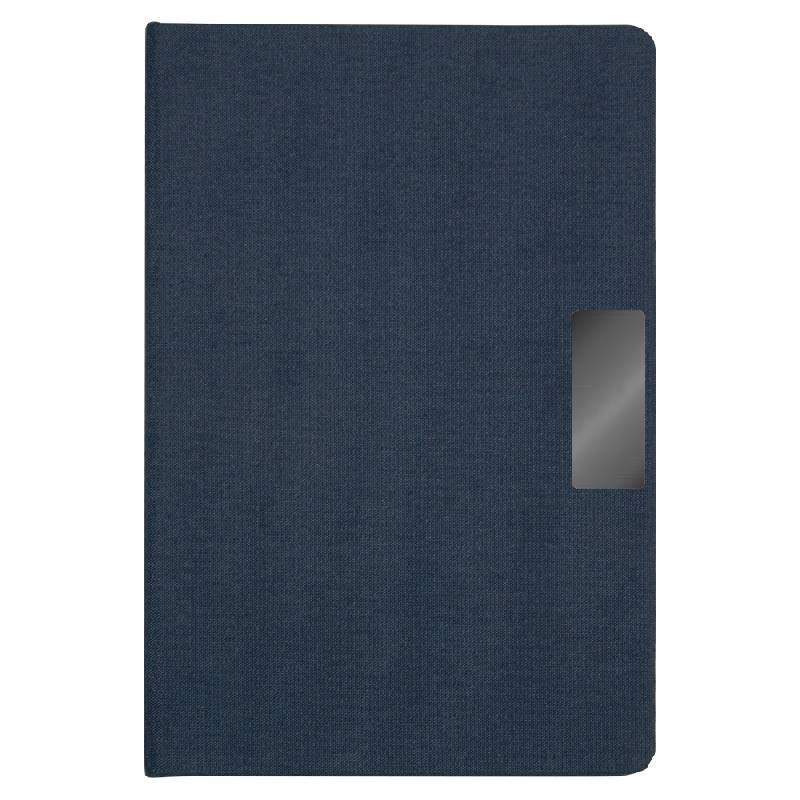 Блокнот Forest Alfa Libra Fabrique А5 еталлическим декоративным элементом, недатированный, в твердой обложке