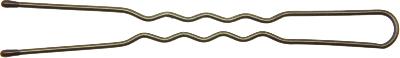 Шпильки Dewal Beauty волна 60мм (24 шт) бронза