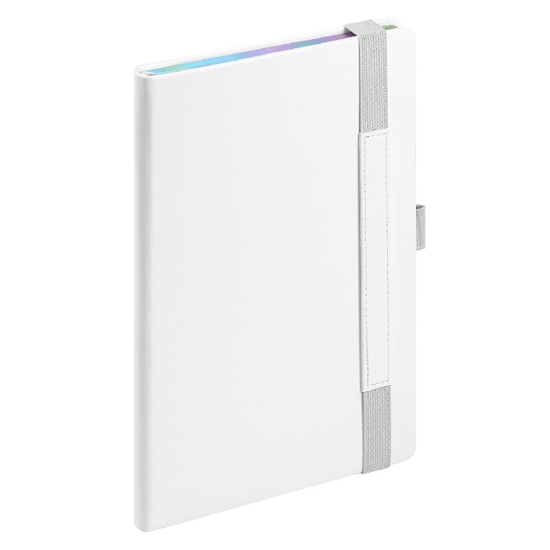 Ежедневник Galaxy недатированный, жесткая обложка, срез голограф. фольга