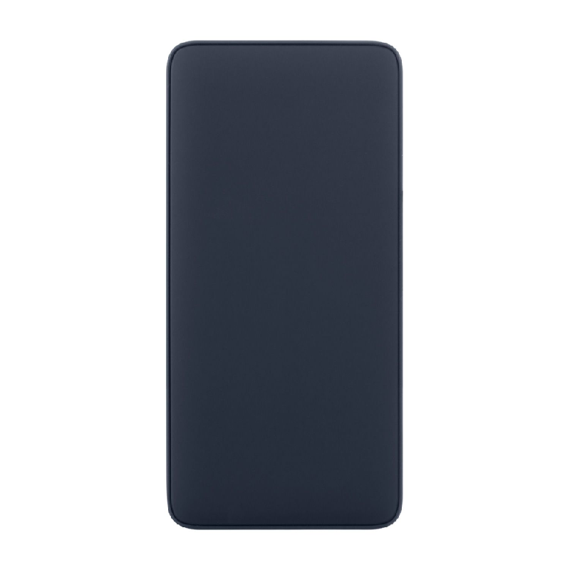 Внешний аккумулятор (powerbank)  «WeCharge Soft Touch»,  10 000 mAH, Power Delivery (PD) 25.5W, со светящимся логотипом после гравировки, c цифровым дисплеем для контроля заряда