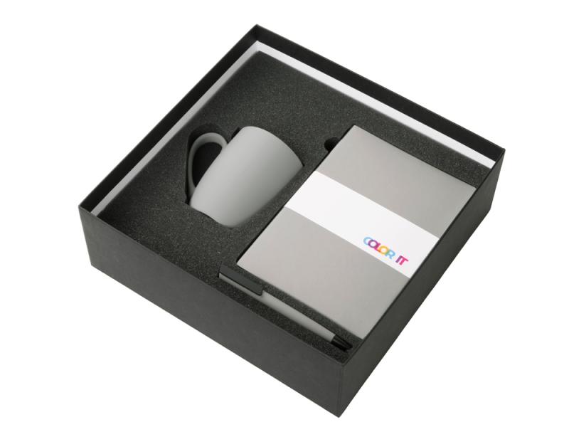 Подарочный набор COLOR IT c блокнотом, ручкой и кружкой