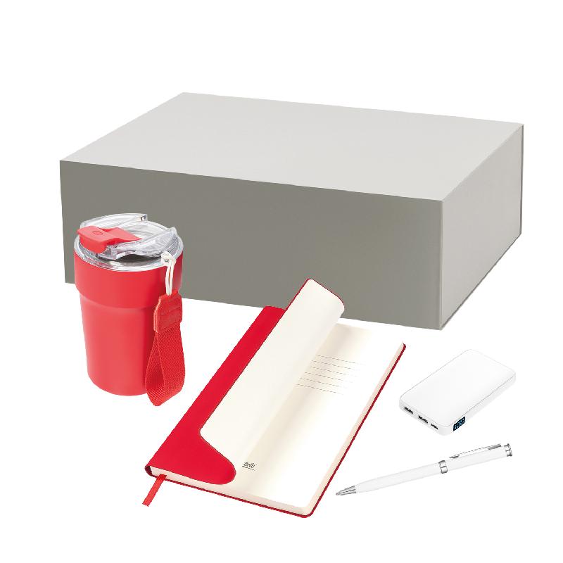 Подарочный набор Monaco,  (термокружка, аккумулятор, ежедневник, ручка)