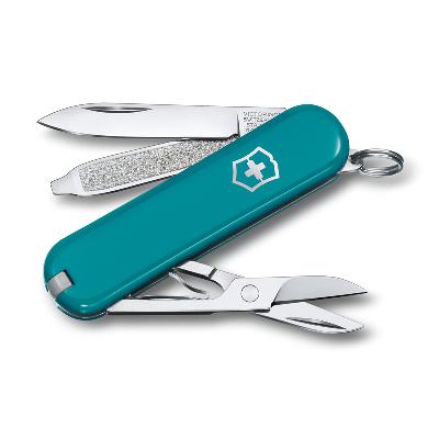 Ножбрелок VICTORINOX Classic SD Colors "Mountain Lake", 58 мм, 7 функций