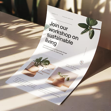 Флаеры и листовки