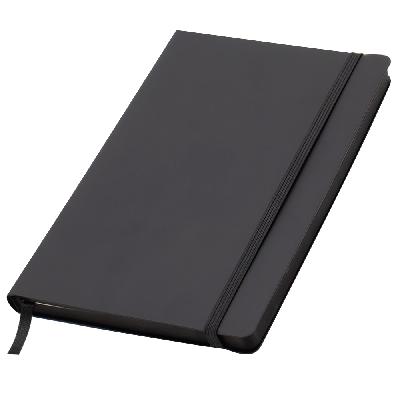 Ежедневник A5 недатированный Dante в мягком переплёте софт-тач, чёрный