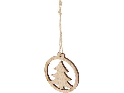 Деревянная подвеска Natall в форме елки