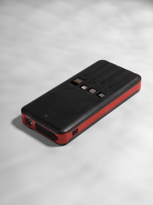 Аккумулятор с беспроводной зарядкой Holiday Maker Wireless, 10000 мАч