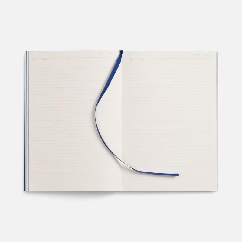 Ежедневник Flat, недатированный, синий