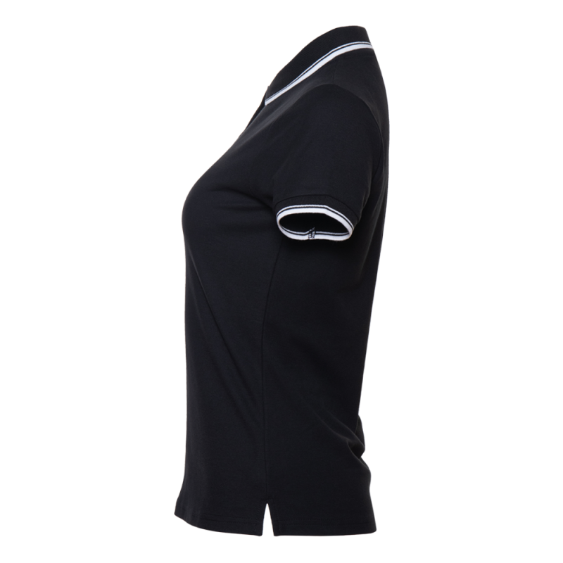 Рубашка поло женская STAN с окантовкой хлопок/полиэстер 185