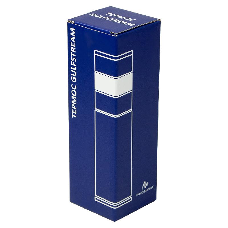 Термос стальной Gulfstream двухстеночный с вакуумной изоляцией 450 мл, крышка с дисплеем