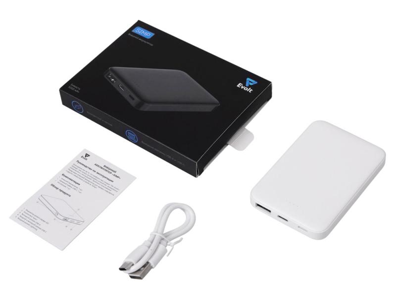 Внешний аккумулятор Simp, 5000 мАч