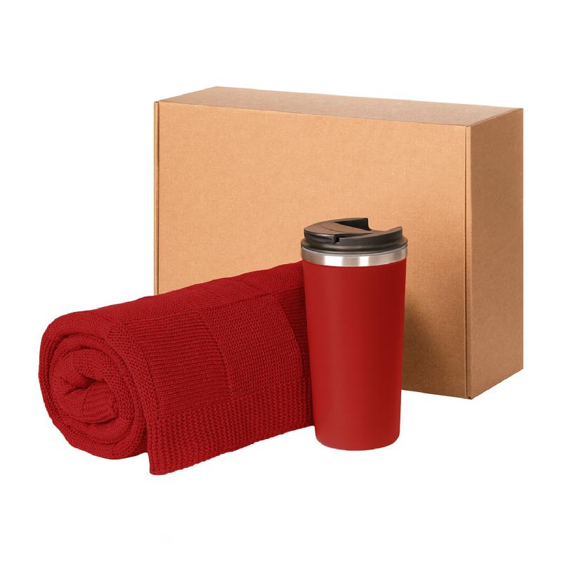 Подарочный набор Palermo, Cella,  (плед, термокружка)