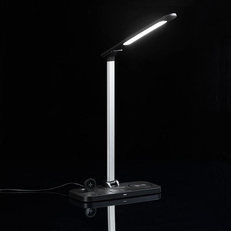 Настольная лампа с беспроводной зарядкой Power Light