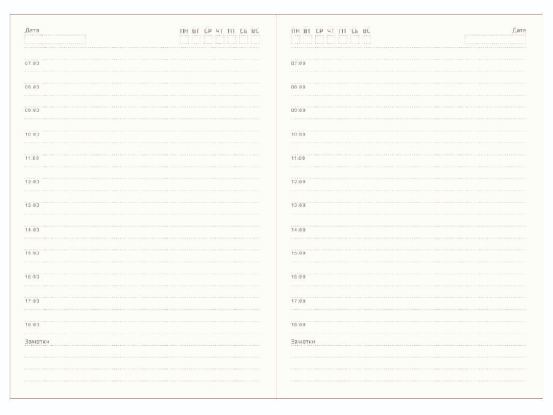 Ежедневник City Buffalo А5, недатированный, в твердой обложке с поролоном