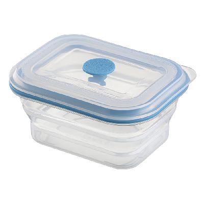 Контейнер для переноски и хранения силикон прямоный складной silikobox, 400 мл