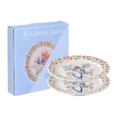 Набор тарелок love  из коллекции  of paradise в подарочной упаковке, D18 см, 2 шт.