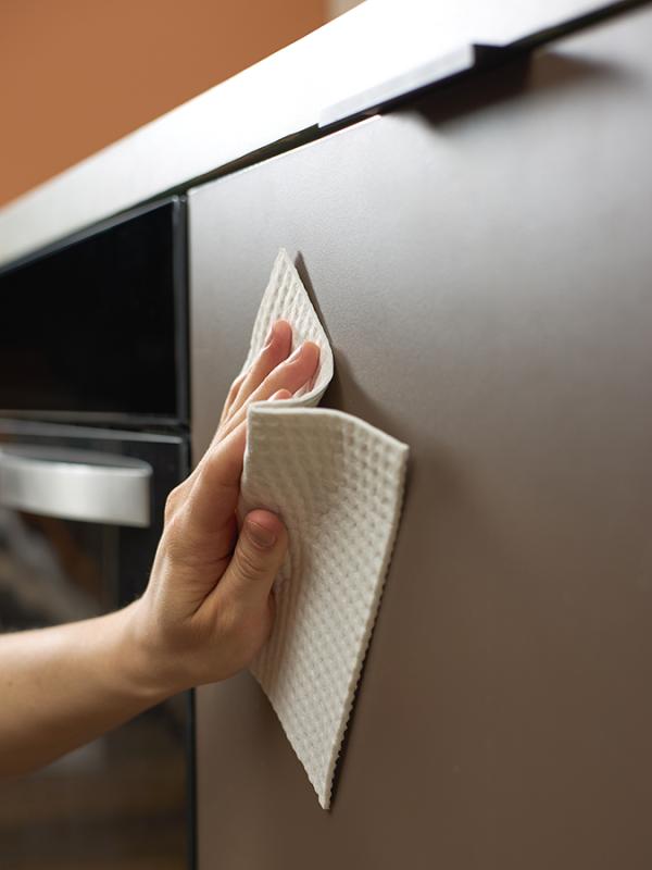 Набор салфеток для уборки из целлюлозы eco clean, 10 шт.