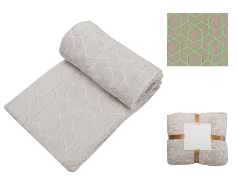 Светящийся в темноте плед Lattice