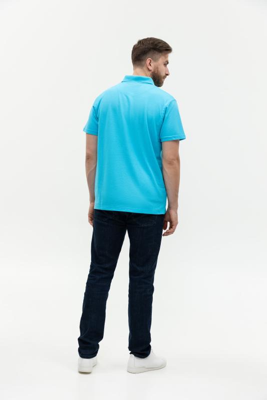 Рубашка поло мужская  STAN хлопок/полиэстер 185