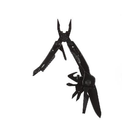 Мультитул Stinger, 105х45 мм, 13 функций, в комплекте 9 насадок и нейлоновый чехол