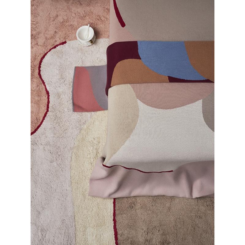 Плед из хлопка с авторским принтом из коллекции freak fruit, 130х180 см