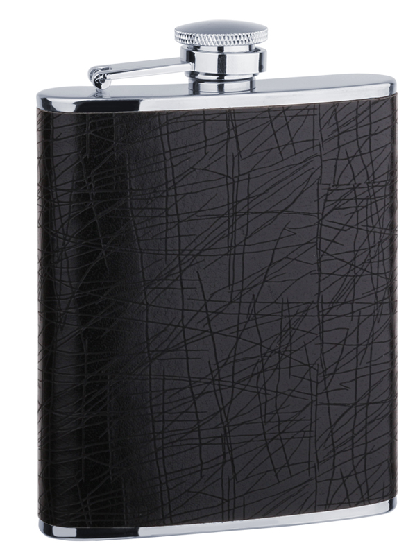 Фляга SQuire 0,24 л, искусственная кожа