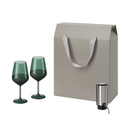 Подарочный набор Emerald, Dante (2 бокала + аэратор для вина)