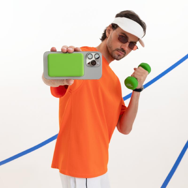 Внешний аккумулятор Largo PD 5000mAh с функцией беспроводной зарядки 15W