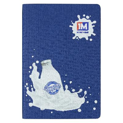 Ежедневник Flexy Sand Print Sample Минская марка А5, недатированный, в гибкой обложке