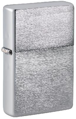 Зажигалка ZIPPO Vintage™ Series 1937, с покрытием Brushed Chrome, 38x13x57 мм