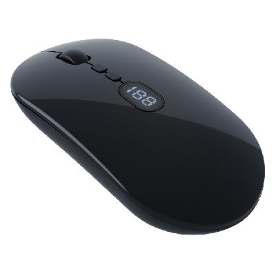 Мышь компьютерная беспроводная с индикатором Peeper, черный