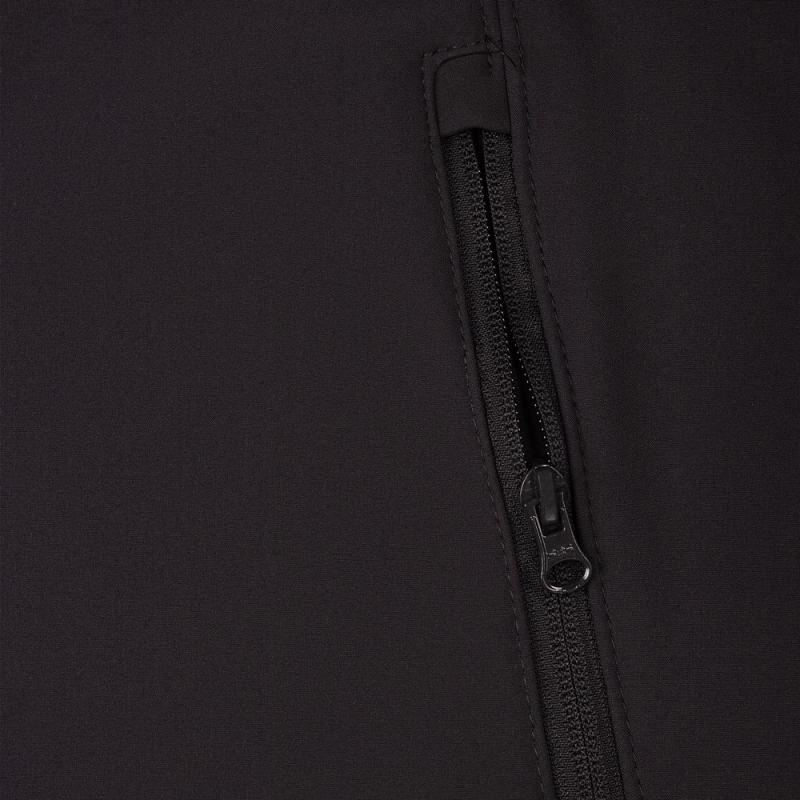 Куртка мужская Hooded Softshell черная