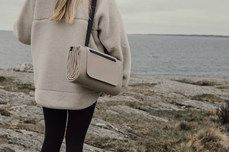 Плед для пикника VINGA Baltimore из переработанного полиэстера RCS, 150х130 см