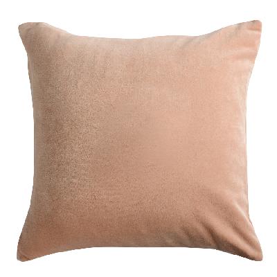 Подушка декоративная из хлопкового бархата  из коллекции essential, 45х45 см