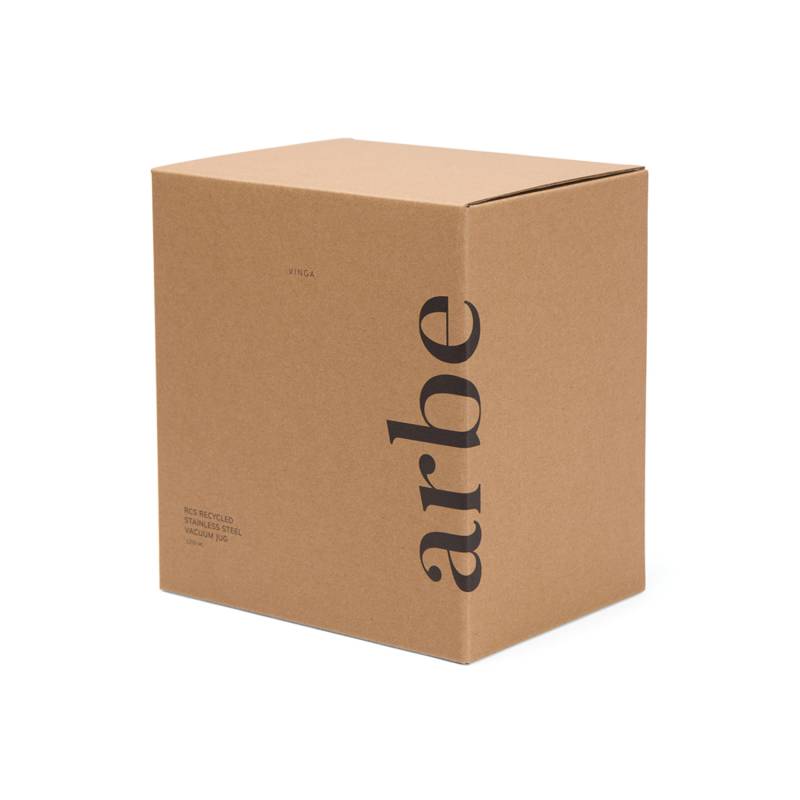 Вакуумный термос с ручкой VINGA Arbe из переработанной нержавеющей стали RCS, 1 200 мл