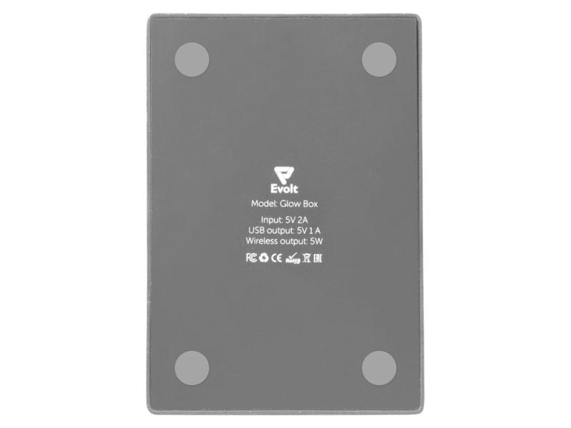 Настольное беспроводное зарядное устройство Glow Box