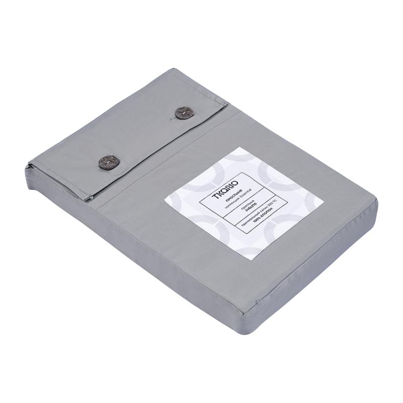 Простыня из премиального сатина  из коллекции essential, 240х270 см