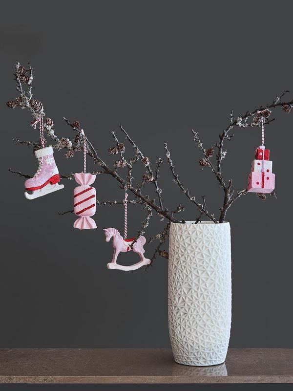 Набор ёлочных украшений  fairytale из коллекции new year essential, 4 шт.