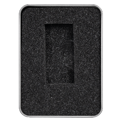 Футляр Shine для флеш накопителя металлический, размер 11,5*8,5 см