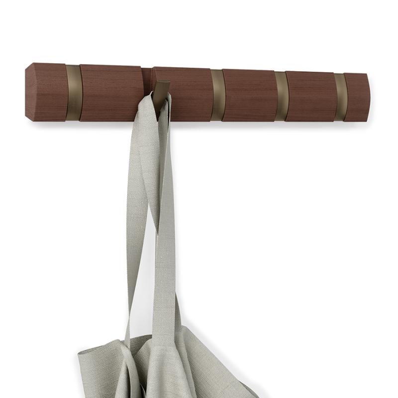 Вешалка настенная flip, 50,8 см, 5 крючков