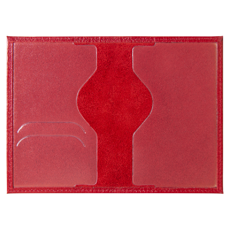 Обложка для паспорта Leather Sky Flotter Trend из натуральной кожи