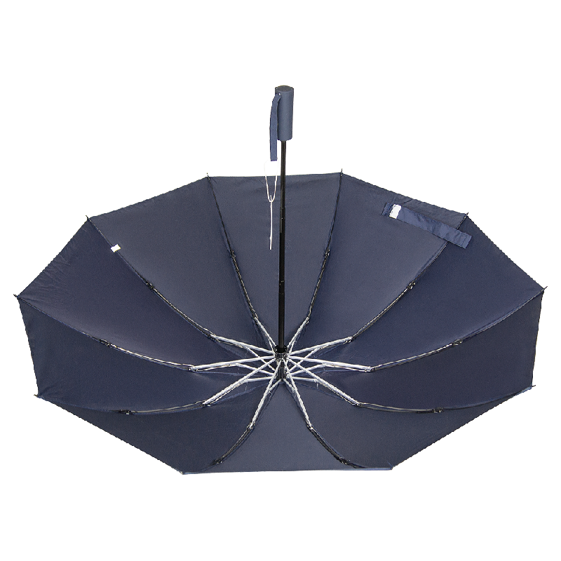 Зонт складной автоматический обратного сложения Forest Liverpool Reverse Safeclosing, диаметр 117 см, 10 панелей, с плавным закрытием, в подарочной коробке