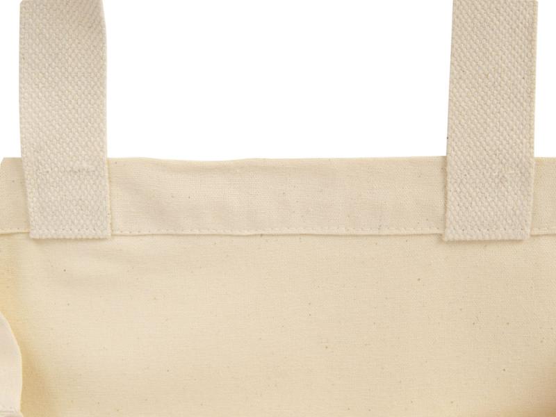 Сумка Donny из  хлопка 250г/м2 с донной складкой и парусиновыми ручками