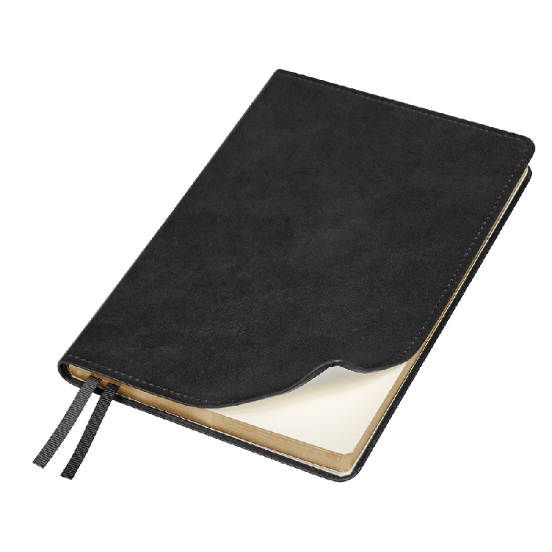 Ежедневник Urban Elegiya Ausone A5,  с золотистым, недатированный, в полугибкой обложке