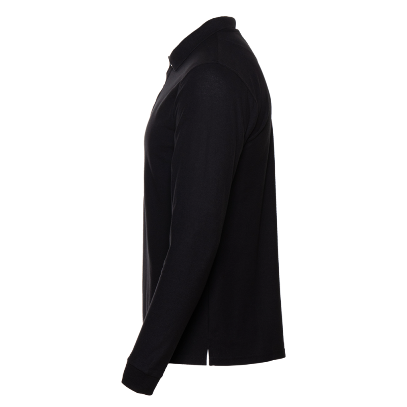 Рубашка поло мужская STAN длинный рукав хлопок/полиэстер 185