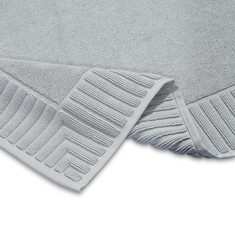 Коврик для ванной с фактурным бортиком  из коллекции essential, 50x80 см