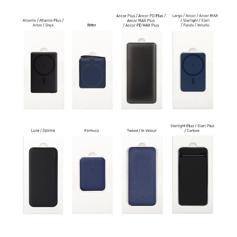 Подарочная коробка с ложементом для ежедневника, ручки и аккумулятора,  (под съемные ложементы)