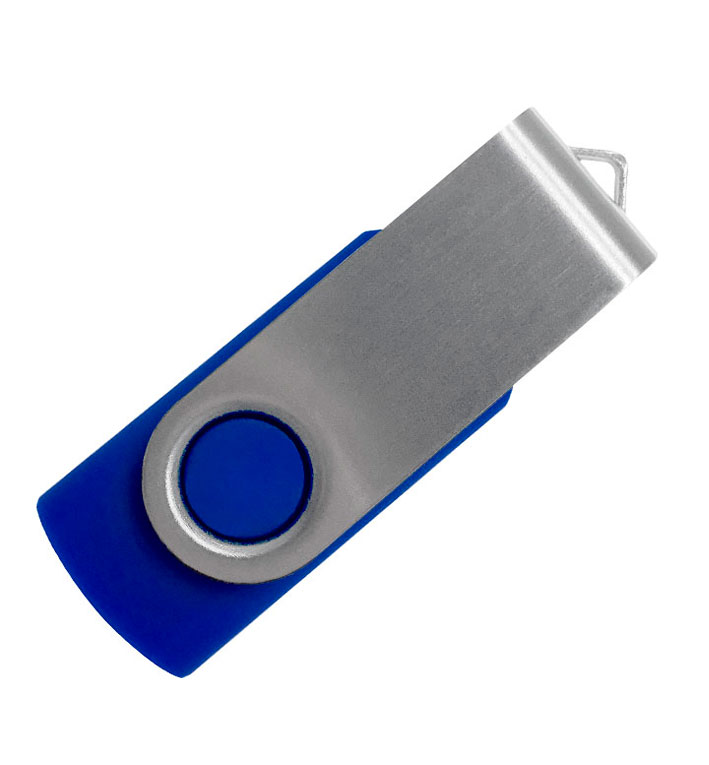 Флеш накопитель USB 2.0 Twister 64GB, пластик Софт Тачметалл