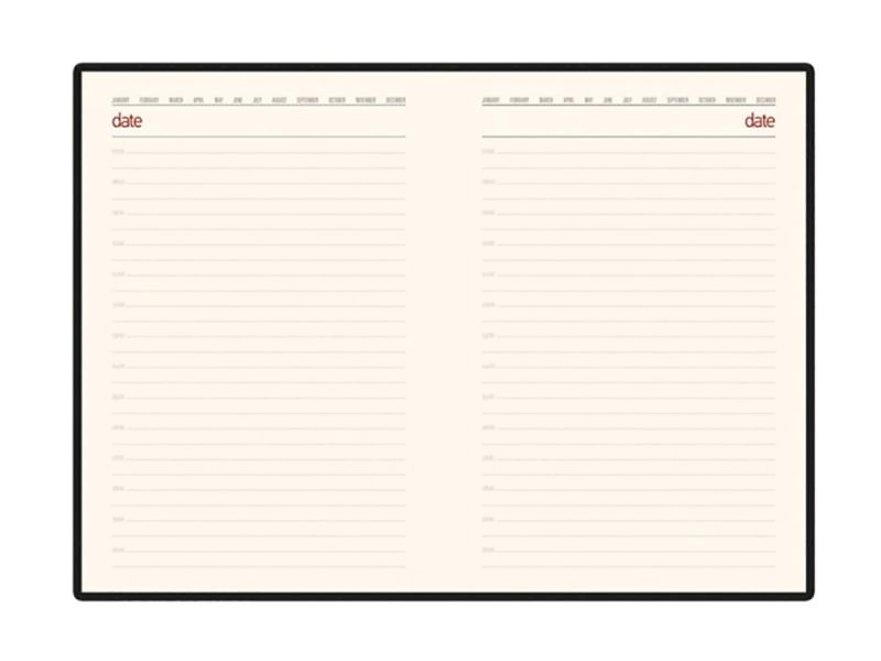 Ежедневник недатированный А5 Senate с магнитным клапаном