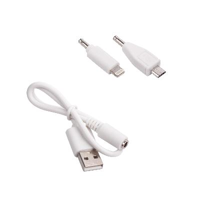 Кабель 2-в-1 (microUSB, Lightning)